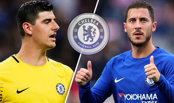 Chelsea quyết ngăn hai trụ cột đào tẩu sang Real Madrid - 1
Chelsea quyết không để Courtois và Hazard sang Real Madrid