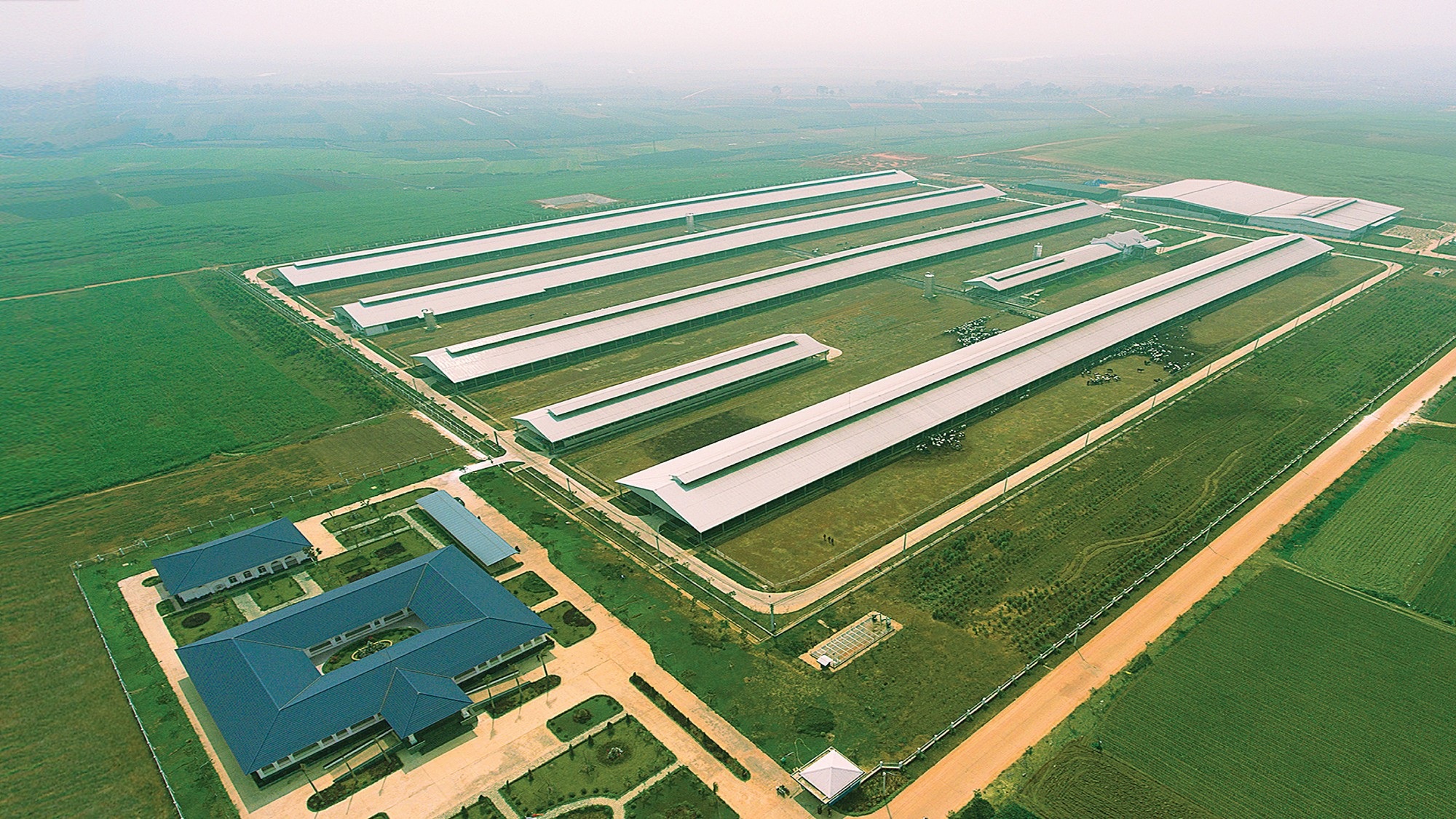Vinamilk mở rộng đầu tư vào khu vực miền Tây Nam bộ - 2 Tổ hợp trang trại bò sữa công nghệ cao Vinamilk tại Thanh Hóa