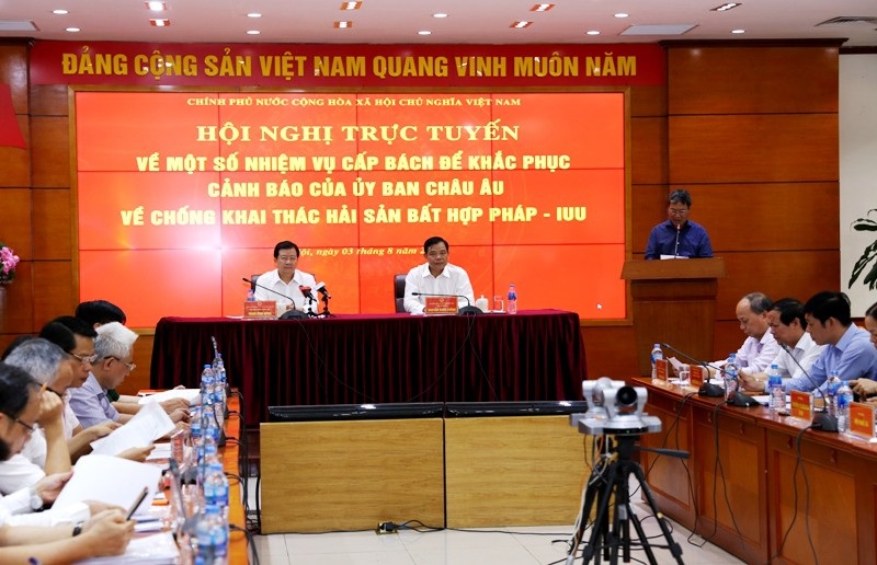 Cần sớm gỡ "thẻ vàng" với thủy sản, đừng để bị áp dụng "thẻ đỏ" - 1 Quang cảnh Hội nghị...