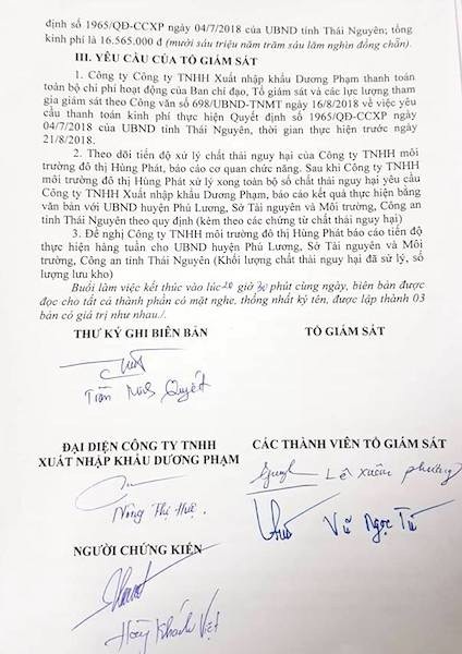 Tiêu hủy xong toàn hộ hơn 200 tấn chất thải nguy hại tập kết vào nhà dân tại Thái Nguyên - Ảnh 3. Tiêu hủy xong toàn hộ hơn 200 tấn chất thải nguy hại tập kết vào nhà dân tại Thái Nguyên - Ảnh 3.