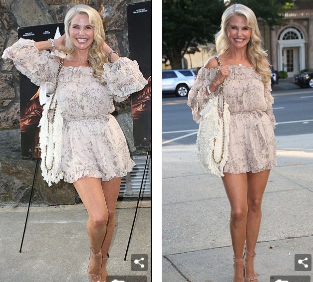 Choáng với vẻ trẻ trung của siêu mẫu U70 - 11
Với bữa trưa, siêu mẫu Christie Brinkley ăn nhiều rau xanh, các loại thảo mộc, đậu lăng, bơ và một số ít các loại hạt. Với đồ ăn vặt, Christie thường uống nước dừa, đậu nành, bơ lạc và táo. Thi thoảng Christie cũng ăn kem socola. Người đẹp U70 ăn mỳ trộn phomai và rau thơm cho bữa tối.