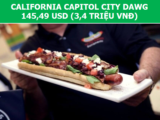 Ngỡ ngàng với những "siêu phẩm" hot dog đắt gấp cả ngàn lần "phiên bản thường" - 3 Ngỡ ngàng với những "siêu phẩm" hot dog đắt gấp cả ngàn lần "phiên bản thường" - 3