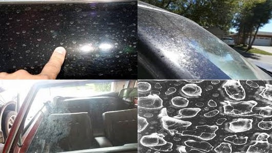 Làm thế nào để kính lái hết bị ố mốc? - 1 Ngoài việc gây khó chịu cho người lái, các vết ố trên kính lại còn ảnh hưởng tới tầm quan sát trong điều kiện trời mưa hoặc sương mù dày đặc.