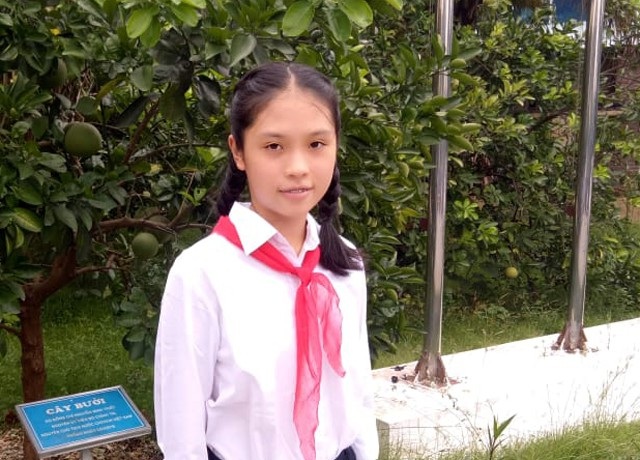 Chỉ huy Đội xuất sắc, học giỏi tiếng Anh nuôi ước mơ trở thành nhà ngoại giao - 1 Không chỉ là Liên đội trưởng tài năng, Võ Hà Lam còn đạt được nhiều thành tích xuất sắc trong học tập