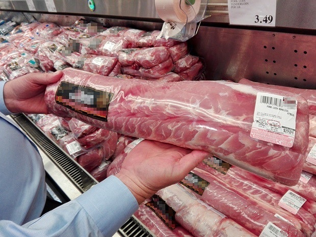 Thịt lợn ngoại giá siêu rẻ ồ ạt vào Việt Nam, giá chỉ 26.000 đồng/kg - 1 Thịt lợn ngoại siêu rẻ ồ ạt vào Việt Nam