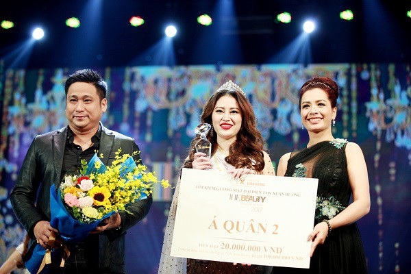 Dàn sao hội tụ trong đêm chung kết The Beauty 2017 - 10 Đoàn Bảo Ngọc dành danh hiệu á quân 2