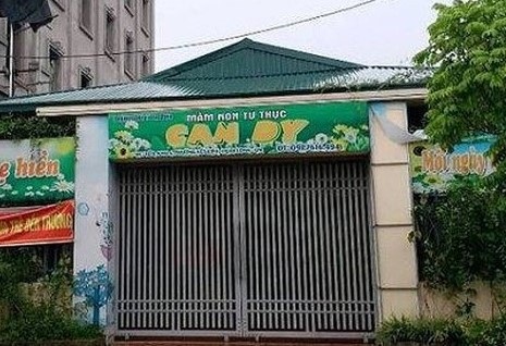 Nghi dâm ô bé gái 5 tuổi, bảo vệ một cơ sở mầm non tư thục bị bắt - 1 Cơ sở mầm non tư thục xảy ra vụ việc hiện đang tạm dừng hoạt động (ảnh CTV)