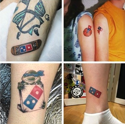 Đổ xô đi xăm logo hãng pizza để được ăn miễn phí trọn đời - 1