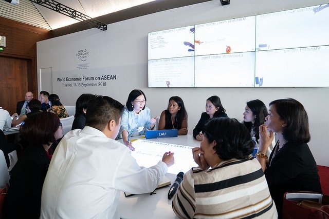 Diễn đàn Kinh tế Thế giới về Đông Nam Á (WEF ASEAN) 2018 diễn ra tại Hà Nội từ 11-13/9.