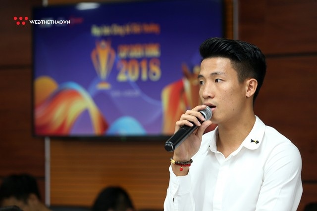 
Trung vệ Bùi Tiến Dũng của U23 Việt Nam và Olympic Việt Nam

