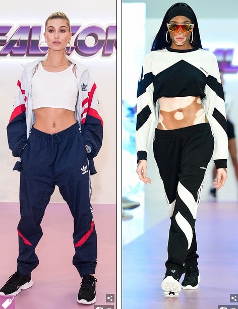 
Hailey Baldwin và Winnie Harlow là vơ đét trong 1 show diễn tại London Fashion Week
