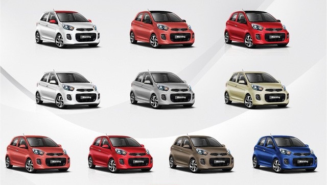 Điểm mặt những mẫu xe rẻ nhất thị trường Việt Nam - 5 KIA Morning lắp ráp trong nước có 10 lựa chọn màu sơn