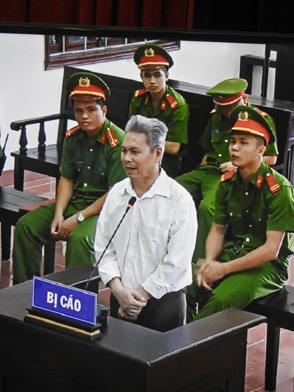 Xét xử đối tượng hoạt động nhằm lật đổ chính quyền - 1
Bị cáo Đào Quang Thực