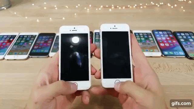 Thử nghiệm thực tế cho thấy iOS 12 nhanh hơn đáng kể so với iOS 11 - 2 Đáng chú ý, tốc độ trên cả những hệ máy cũ như iPhone 5S cũng được cải thiện.