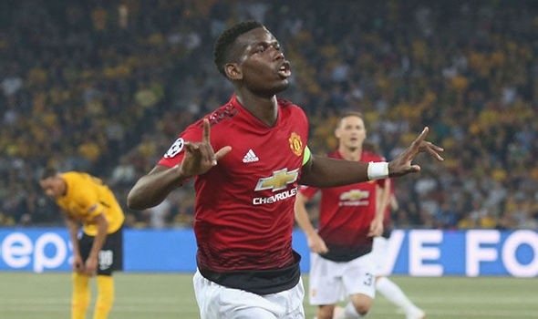Đội hình tiêu biểu lượt mở màn Champions League: Nụ cười Messi, nước mắt C.Ronaldo - 2
Pogba tỏa sáng rực rỡ giúp MU giành chiến thắng với tỷ số 3-0