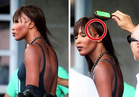 Nhưng ở ngoài đời thì “báo đen” quả thực có một mái tóc khiến cho các fans cạn lời