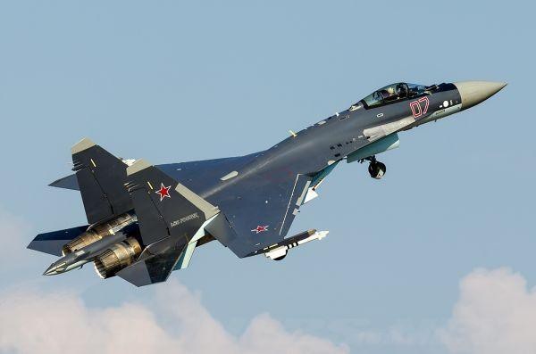 Máy bay chiến đấu Su-35 (Ảnh: Cri.cn)