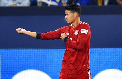 James Rodriguez tỏa sáng giúp Bayern Munich hạ gục á quân Schalke - 1
James Rodiguez tỏa sáng trong trận đấu với Schalke