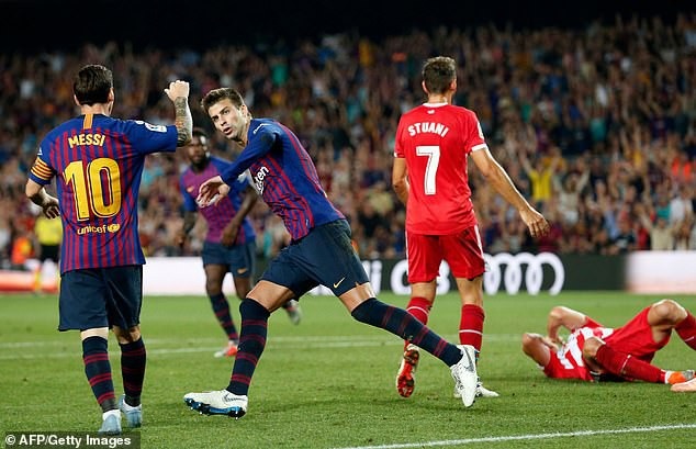 Messi ghi bàn, Barcelona vẫn đứt mạch toàn thắng tại La Liga - 11
Barcelona may mắn giành được kết quả hòa 2-2...