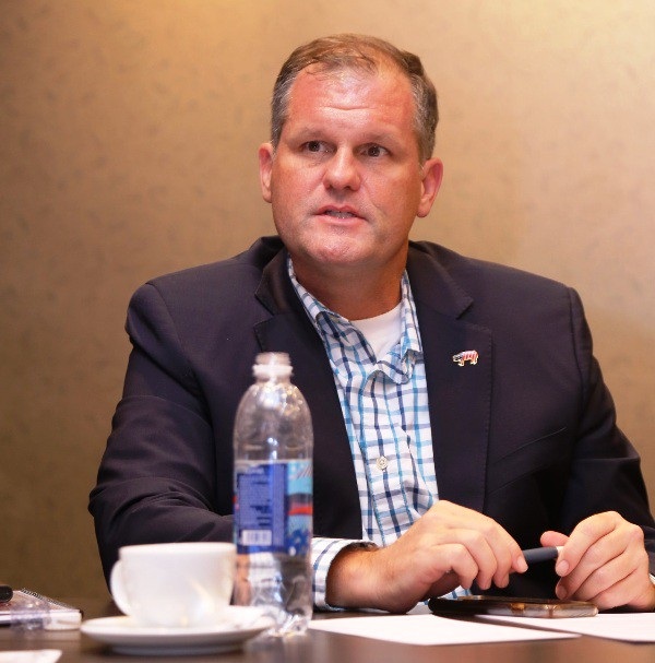 Thịt, nội tạng heo từ Mỹ tìm cơ hội thâm nhập sâu vào thị trường Việt Nam - 2 Ông Craig Morris, Phó Chủ tịch Ủy ban Tiếp thị toàn cầu – Hiệp hội chăn nuôi heo Hoa Kỳ mong muốn được xây dựng quan hệ lâu dài với Việt Nam. Ảnh: Đại Việt