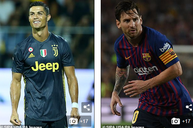 Messi bầu cho C.Ronaldo ở giải Cầu thủ xuất sắc nhất FIFA - 2
Messi bầu cho C.Ronaldo ở giải Cầu thủ xuất sắc nhất FIFA
