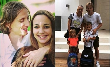 Chân dung bà xã hoàn hảo đứng sau thành công của Modric - 2 Vợ chồng Modric đã gắn bó với nhau hơn một thập kỷ