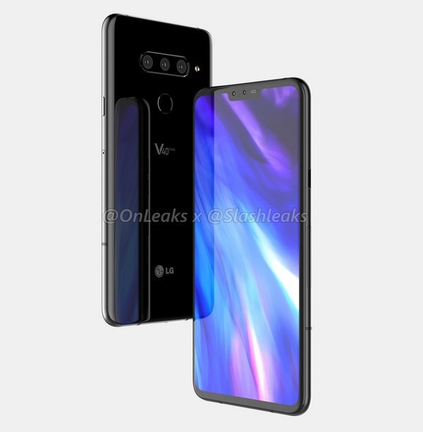 Không cần giấu giếm, LG tung video hé lộ thiết kế smartphone V40 ThinQ - 2 Ảnh chính thức LG V40 ThinQ từng bị rò rỉ trước đây