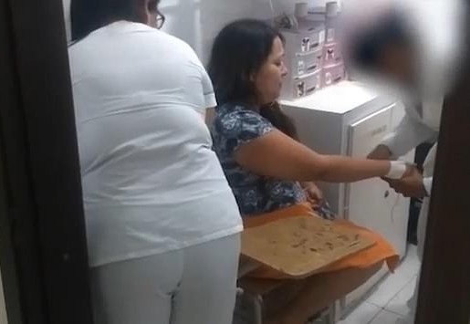 Giả vờ mang thai 9 tháng để giữ chồng và màn kịch để xử lý “hậu quả” - 1 Milena Padilla được các bác sĩ kiểm tra sức khỏe sau khi dựng nên màn kịch mình bị bắt cóc