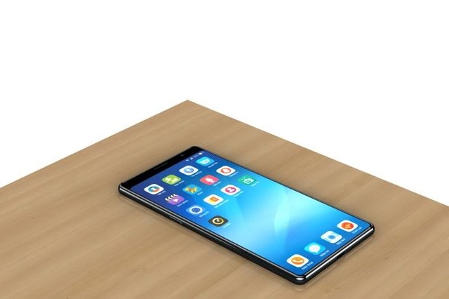 
Hình ảnh render được cho là của Bphone 3.
