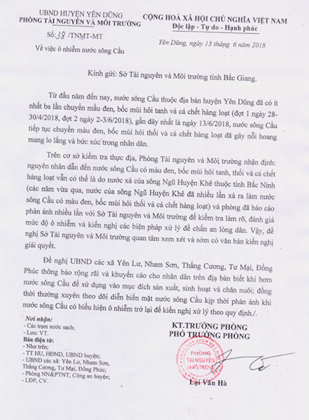 Tỉnh Bắc Giang, Bắc Ninh họp tìm phương án giải cứu sông Cầu đang giãy chết! - Ảnh 4. Tỉnh Bắc Giang, Bắc Ninh họp tìm phương án giải cứu sông Cầu đang giãy chết! - Ảnh 4.