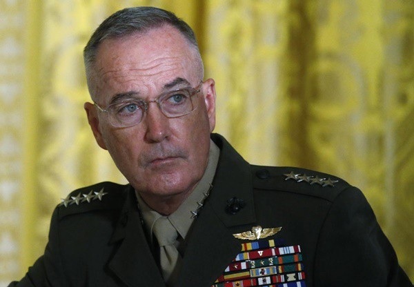 Tướng Mỹ cảnh báo chiến dịch tấn công vào Syria là thảm họa - 2 Tướng Joseph Dunford (Ảnh: Reuters)