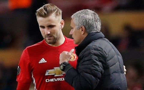 Luke Shaw: “Tôi suýt mất một chân vì chấn thương” - 3 Mối quan hệ giữa HLV Jose Mourinho (phải) và Luke Shaw (trái) không tệ như mọi người lầm tưởng