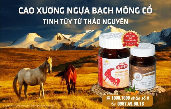 Đau khớp mãn tính: Chữa bằng tiền thôi vẫn chưa đủ! - 3 Cao xương ngựa bạch Mông Cổ vị ngọt, tính mát… giàu dinh dưỡng cho khớp.