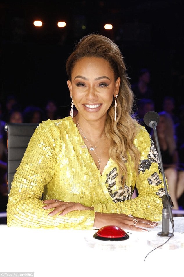 
Sau khi rời tòa, Mel B tới thưởng trường quay chương trình Americas Got Talent để làm giám khảo.
