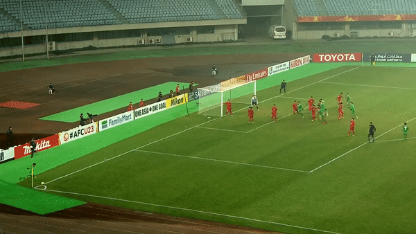 
Bàn thắng nâng tỷ số lên 2-1 của U23 Iraq ở phút 95
