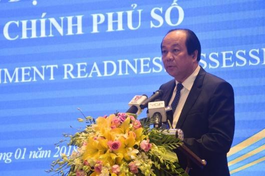 Chính phủ số giúp xử lý đơn thư tố cáo từ địa phương lên Trung ương - 1 Bộ trưởng Mai Tiến Dũng chủ trì hội thảo về Chính phủ số (ảnh: VGP)