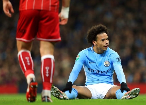 Liverpol - Man City: Cơ hội phục thù - 3
Sane - một trong những niềm hi vọng lớn trên hang công của Man City