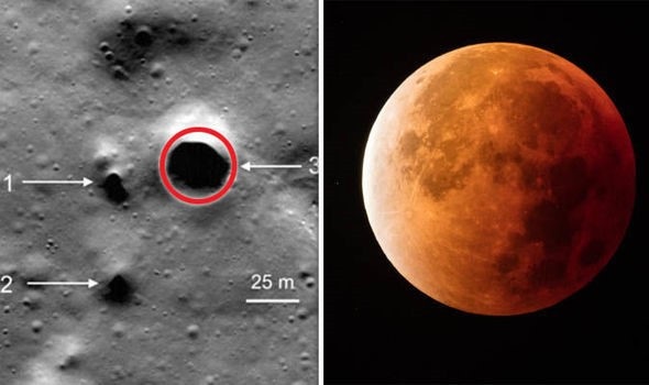 
Các lỗ hổng dẫn tới các đường ống dung nham nằm gần cực bắc của mặt trăng mới được phát hiện.
