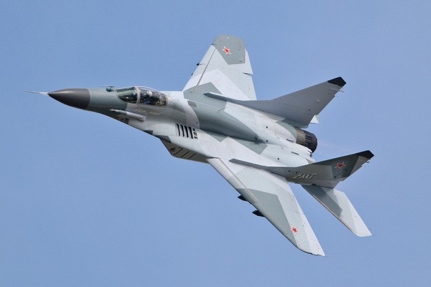 Nga tính triển khai máy bay chiến đấu và tên lửa bảo vệ World Cup 2018 - 1 Máy bay chiến đấu MiG-29 của Nga. (Ảnh: Bộ Quốc phòng Nga)