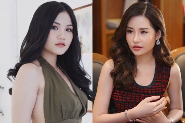 “Bản sao” hoa hậu Đại Dương ngọt ngào, quyến rũ trong bộ ảnh mới - 1 Top 9 Miss Teen 2017 Ngọc Hân có nhiều nét giống với Hoa hậu Đại Dương Ngân Anh.