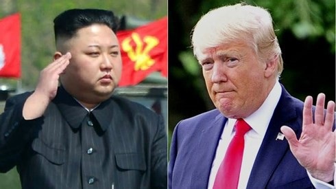 
Nhà lãnh đạo Triều Tiên Kim Jong-un và Tổng thống Donald Trump. Ảnh: Getty.
