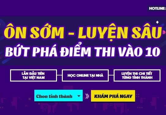 “Dê vàng” 3 miền luyện đề vào 10 cùng thầy cô giỏi Hà Nội - 1
HM10 Luyện đề: Ôn sớm – Luyện sâu – Bứt phá điểm thi vào 10.