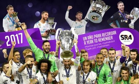 Sergio Ramos cũng đã nói lời tạm biệt với một năm 2017 lịch sử và muốn tiếp tục cùng Real Madrid làm nên huyền thoại trong năm 2018