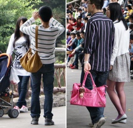 Cô gái Tây kể về những “cú sốc” khi lấy chồng Trung Quốc - 5 Nhiều phụ nữ nước ngoài đã bối rối khi thấy bạn trai sẵn sàng cầm túi xách cho mình