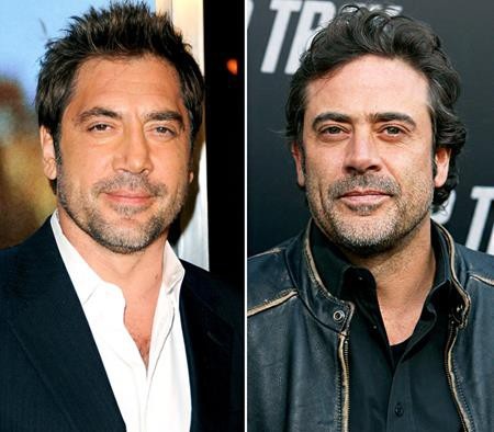 Khi các sao “song sinh” mà chẳng cùng huyết thống - 6 Javier Bardem và Jeffrey Dean Morgan quả thực trông giống nhau y đúc và khiến cho bao người phải bối rối.