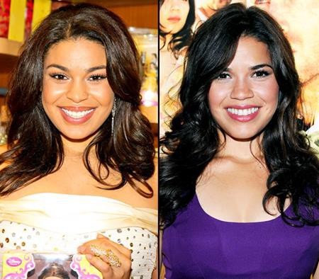Hoa mắt với những cặp “sao” giống nhau y đúc - 7 Jordin Sparks và America Ferrera trông cũng rất giống nhau.
