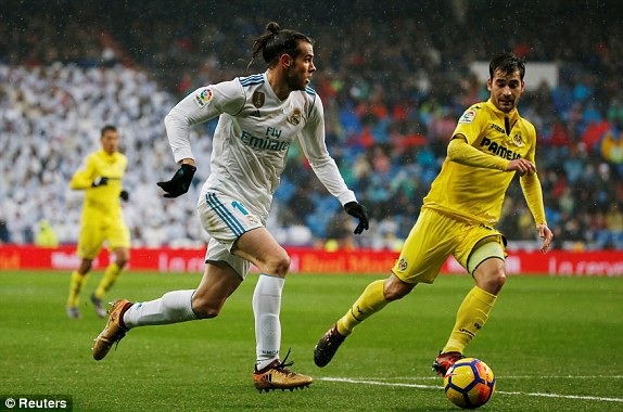 C.Ronaldo vô duyên, Real Madrid thua thất vọng Villarreal - 3
Bale đã có một trận đấu gây thất vọng quá lớn