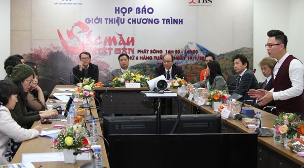 Khám phá những miền đất đẹp ngất ngây ở xứ sở Mặt trời mọc - 1 Hình ảnh tại buổi họp báo.
