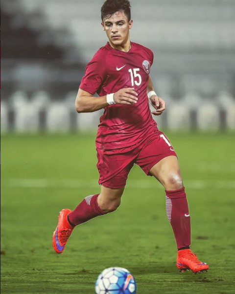 Sau U23 Việt Nam, "trai đẹp" đội Qatar được tìm kiếm rần rần trên mạng - 6 Sau U23 Việt Nam, "trai đẹp" đội Qatar được tìm kiếm rần rần trên mạng - 6