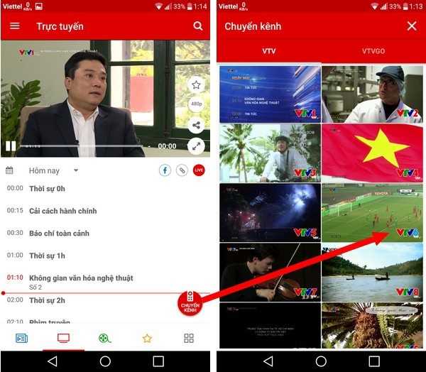 Hướng dẫn xem trực tiếp “trận cầu lịch sử” của U23 Việt Nam trên smartphone và máy tính - 1 Hướng dẫn xem trực tiếp “trận cầu lịch sử” của U23 Việt Nam trên smartphone và máy tính - 1